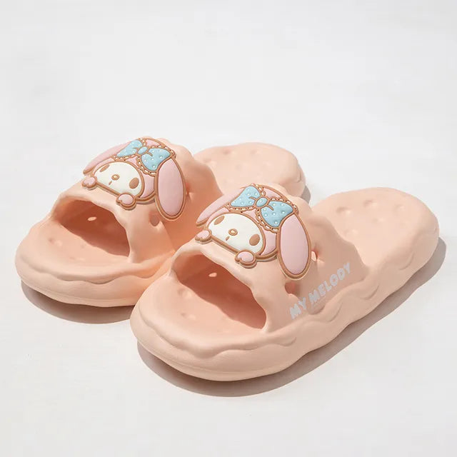 Fluffy Sanrio Hello Kitty Slippers