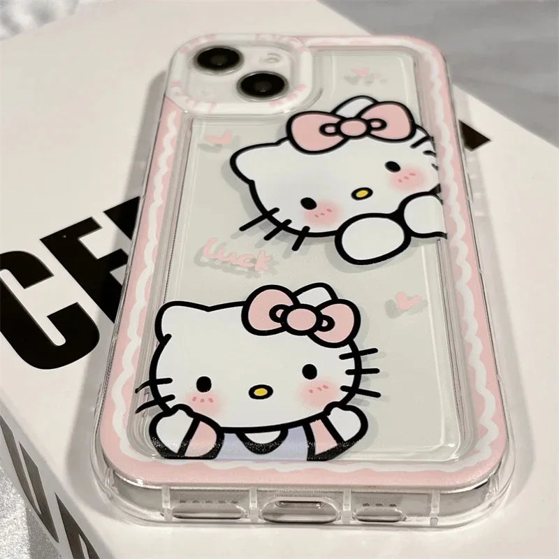 Cute Sanrio Hello Kitty Pink Case For Iphone 15 - 8 Plus