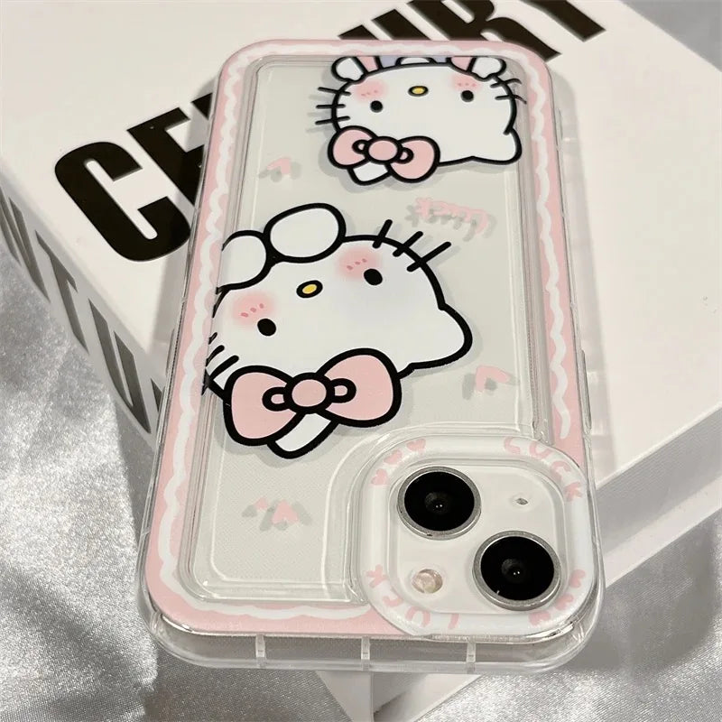 Cute Sanrio Hello Kitty Pink Case For Iphone 15 - 8 Plus